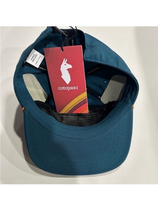 Cotopaxi Steps to the Sun Heritage Rope Hat Blue Abyss Cap NWT Adjustable Strap main image 7